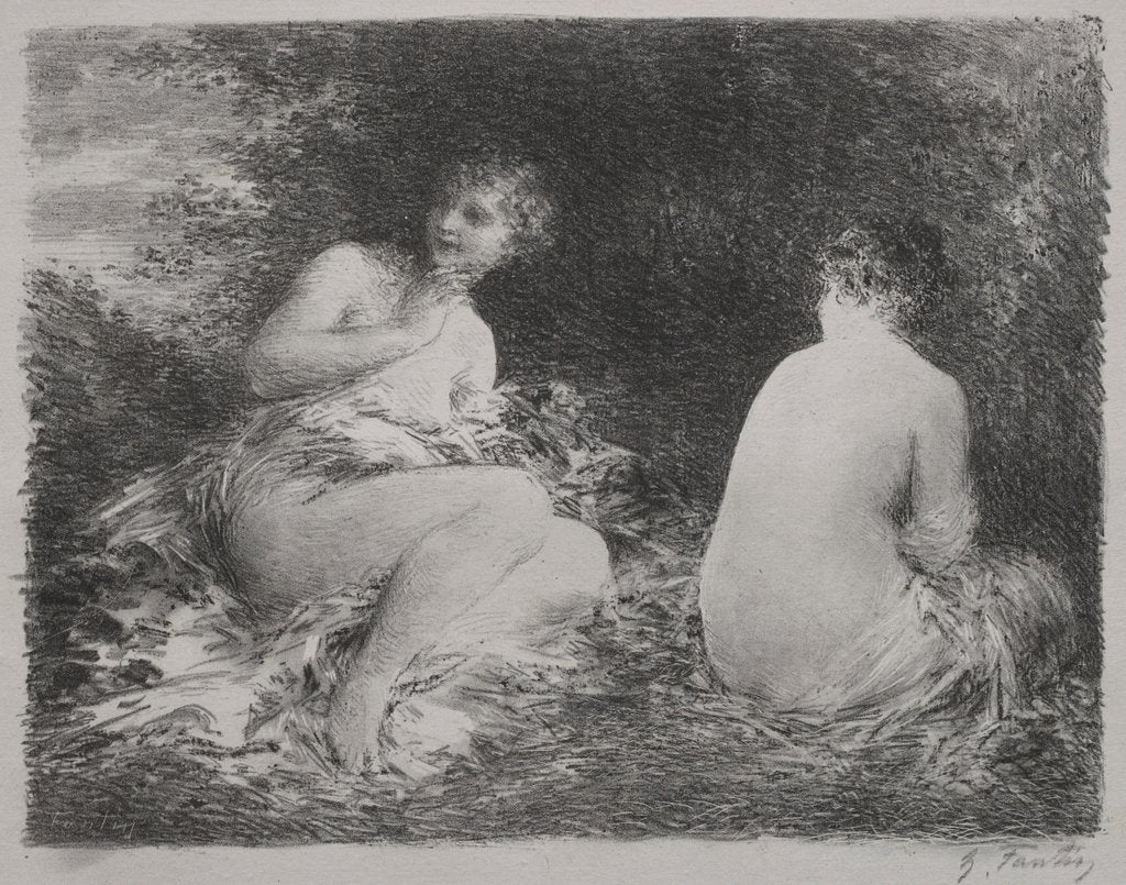 Detail of Bathers, 1899 by Henri Fantin-Latour