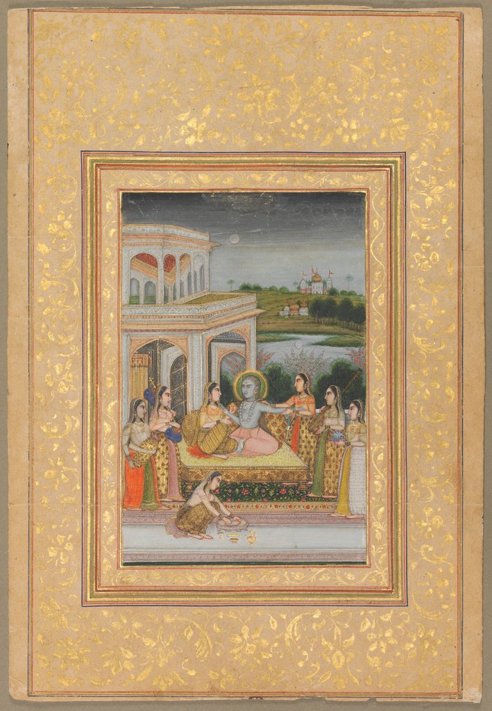 Detail of Bhairava Raga, early 1800s by Unknown
