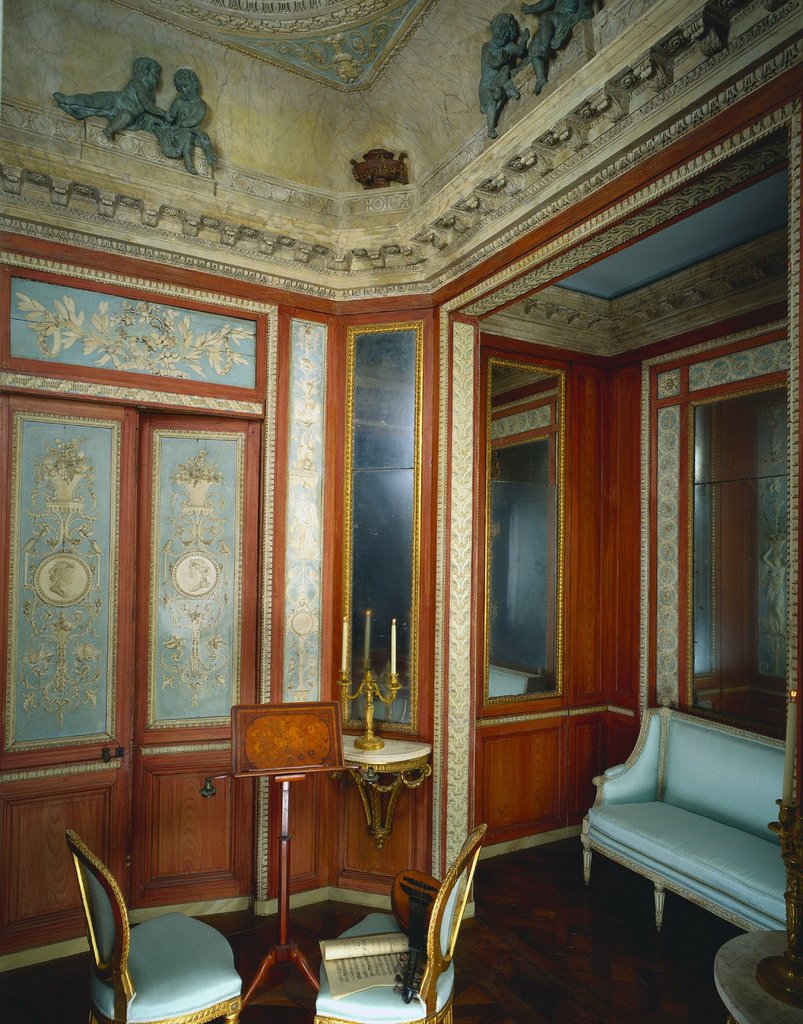 Detail of Boudoir from Hotel dHocqueville, Rouen, c. 1785 by Fixon Firm