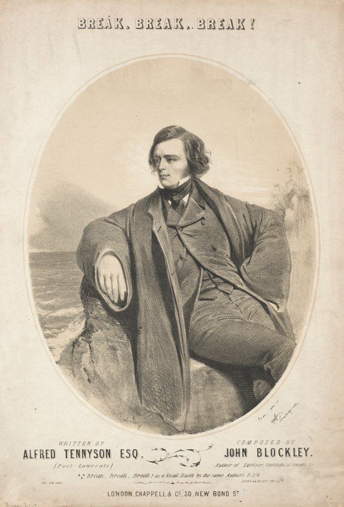 Detail of Break, Break, Break!, 1800s by Unknown