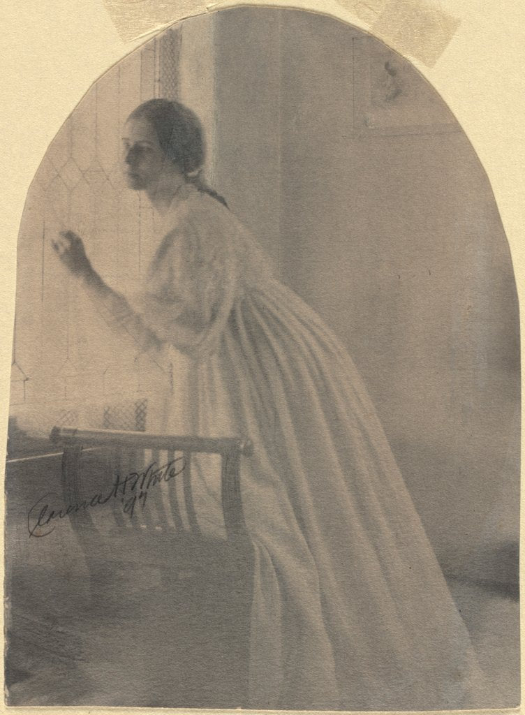 Detail of By the Window, 1896 by Clarence H. White