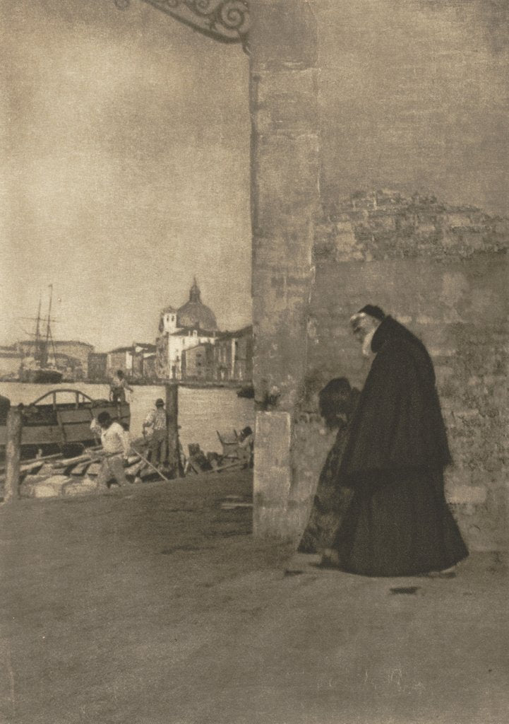 Detail of Camera Work: A Franciscan, Venice, 1904 by James Craig Annan