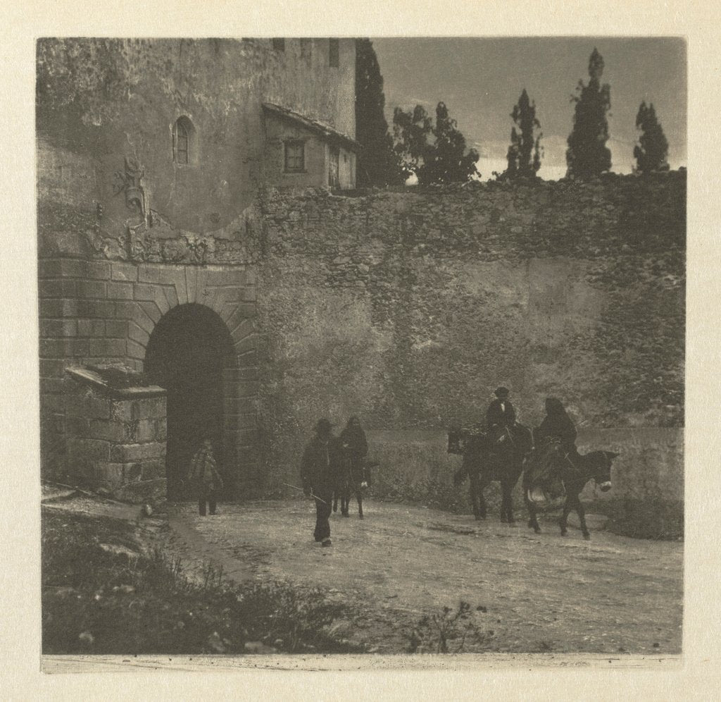 Detail of Camera Work: A Gateway - Segovia, 1914 by J. Craig Annan