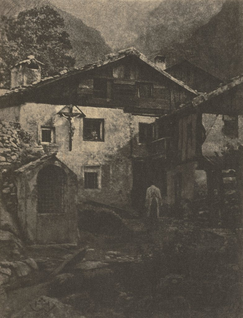 Detail of Camera Work: A Village Corner, 1906 by Professor Hans Watzek