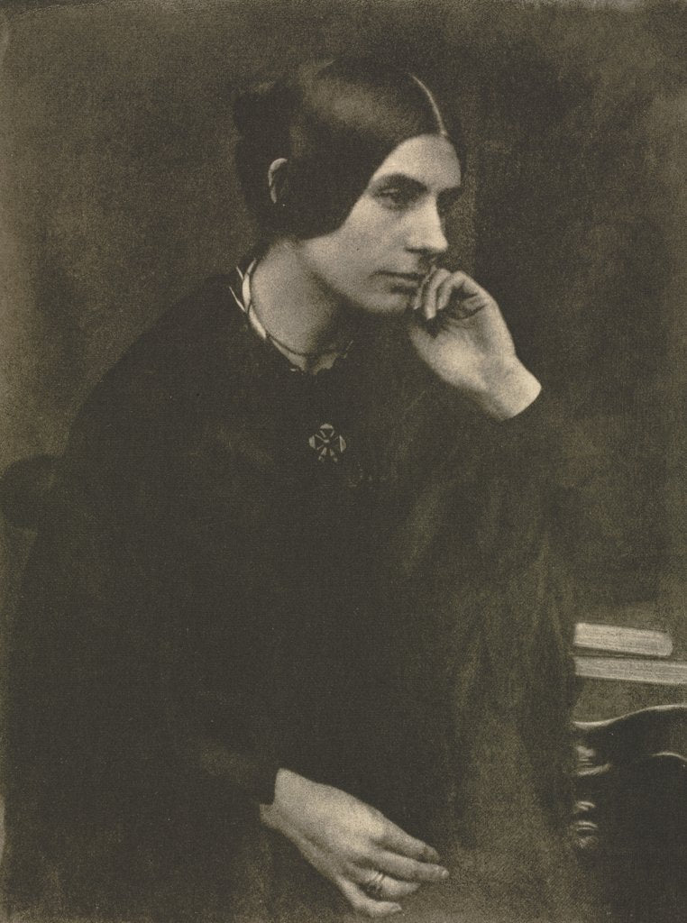 Detail of Camera Work: Lady in Black, 1912 by David Octavius Hill; Robert Adamson