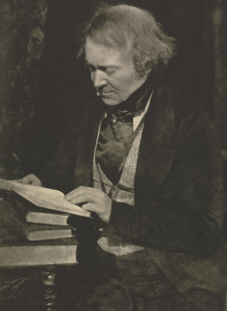 Detail of Camera Work: Mr. Rintoul, Editor 'Spectator', 1912 by David Octavius Hill; Robert Adamson
