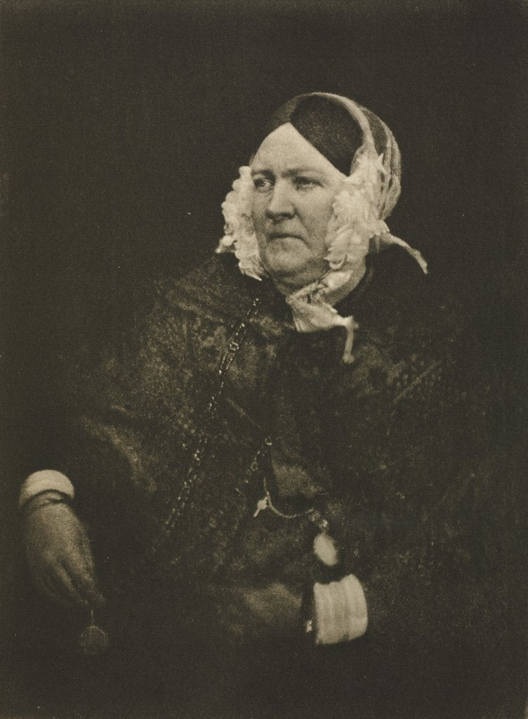 Detail of Camera Work: Mrs. Rigby, 1909 by David Octavius Hill; Robert Adamson