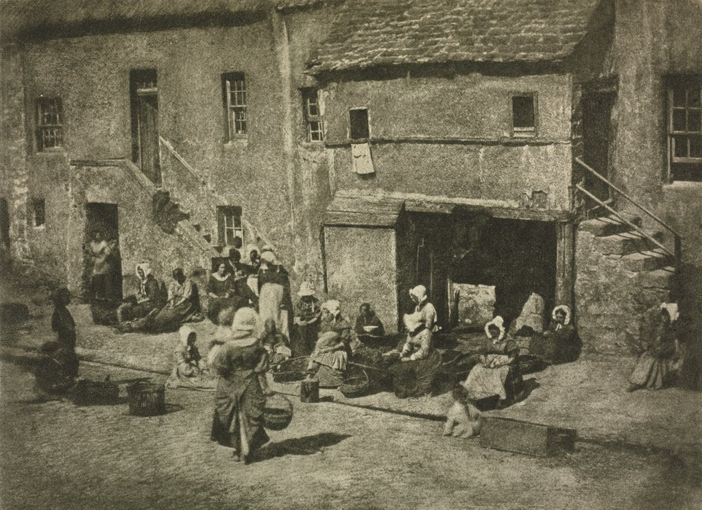 Detail of Camera Work: Newhaven Fisheries, 1909 by David Octavius Hill