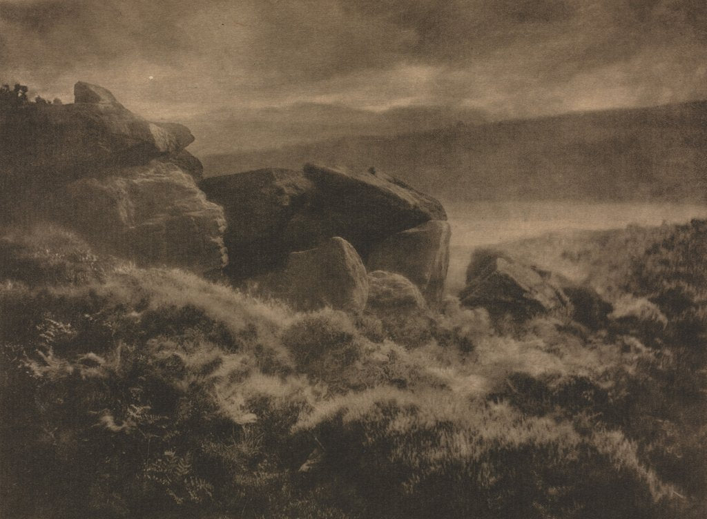 Detail of Camera Work: Rain from the Hills, 1905 by Alfred Horsley Hinton