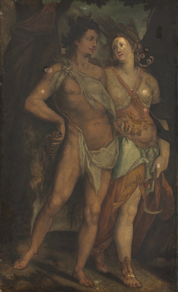 Detail of Ceres and Bacchus, 1600s by Unknown