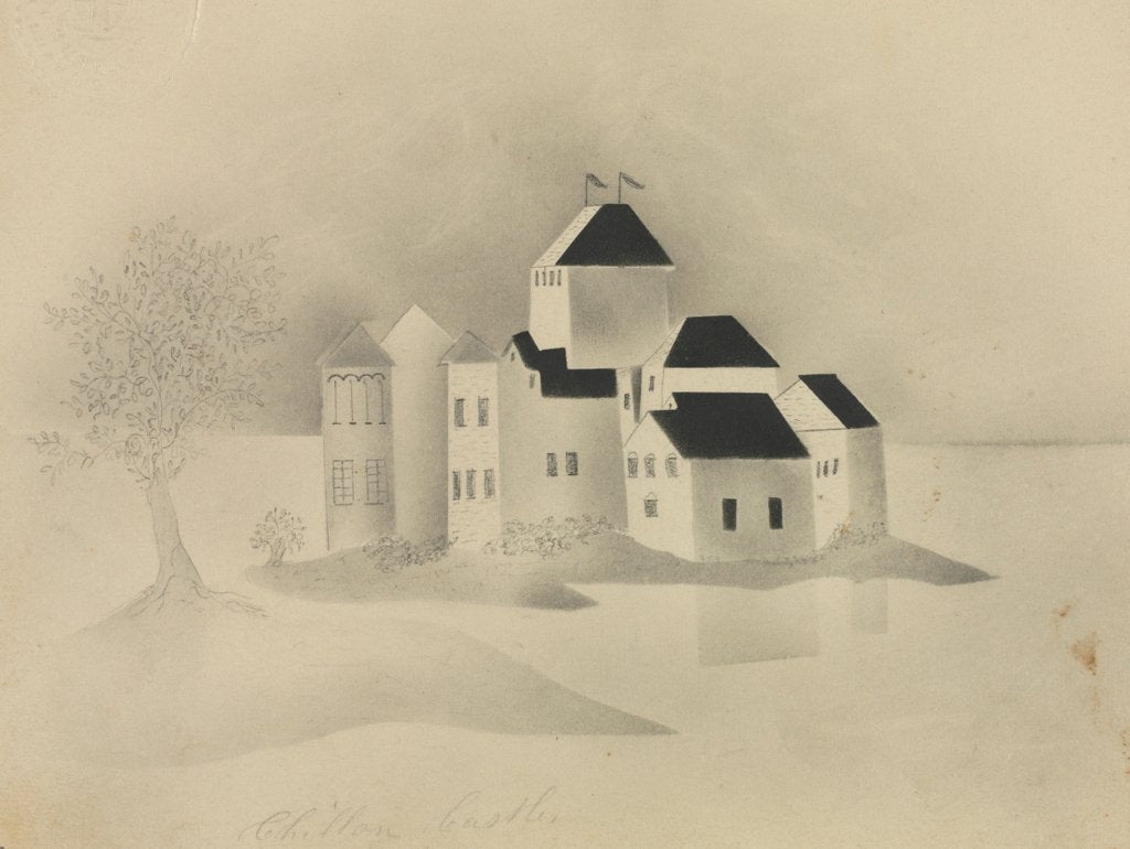 Detail of Chillon Castle by Mary Altha Nims