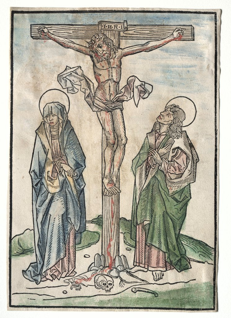 Detail of Christ on the Cross, 1400s by Unknown