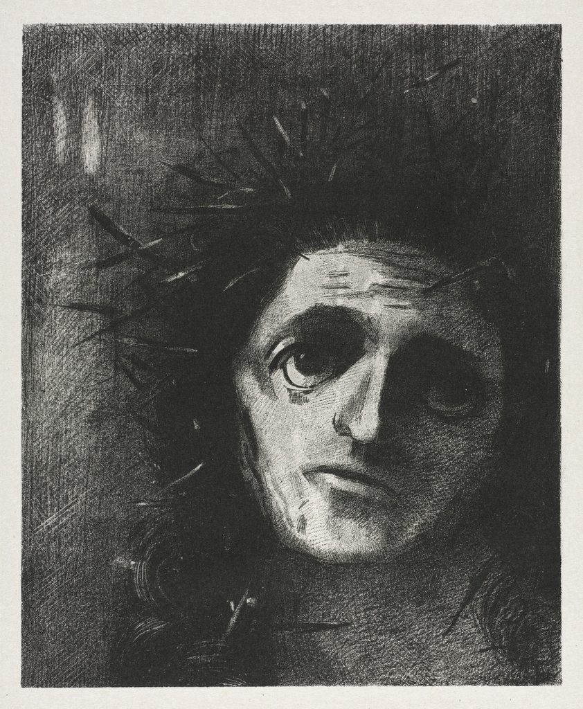 Detail of Christ, 1887 by Odilon Redon