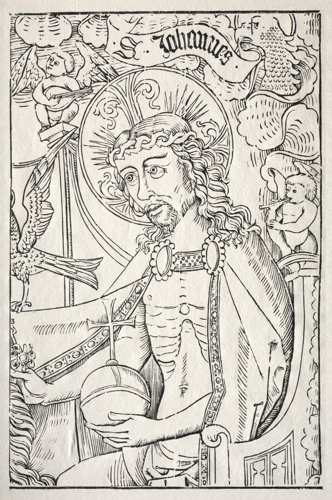Detail of Christus im Halbfigur, c. 1480 by Unknown
