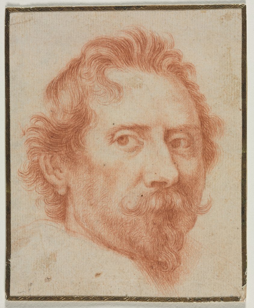 Detail of Copy of Van Dyck's Déodat Delmont, 1700s by Unknown