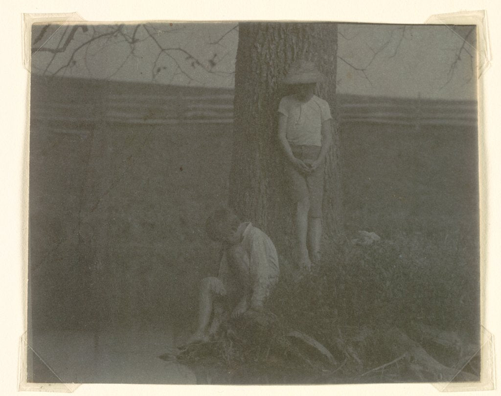 Detail of Crowell Children at Avondale, 1885-1890 by Thomas Eakins