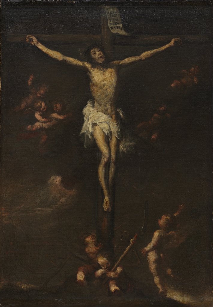 Detail of Crucifixion, 1800s by Unknown