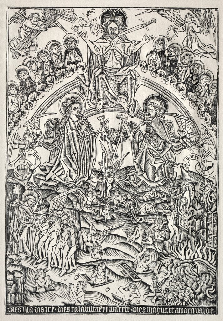 Detail of Das Jüngste Gericht, c. 1490 by Unknown