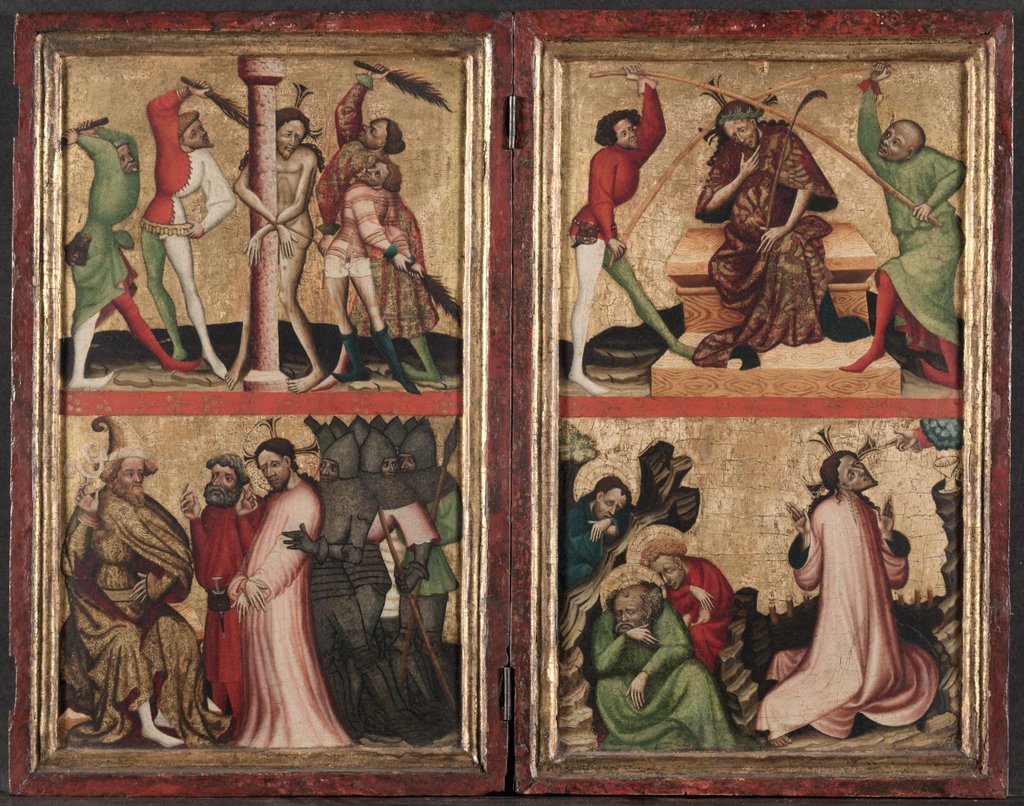 Detail of Diptych with the Passion of Christ, c. 1400 by Unknown