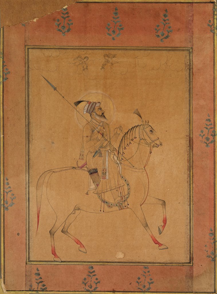 Detail of Emperor Shah Jahan, late 17th century by Unknown