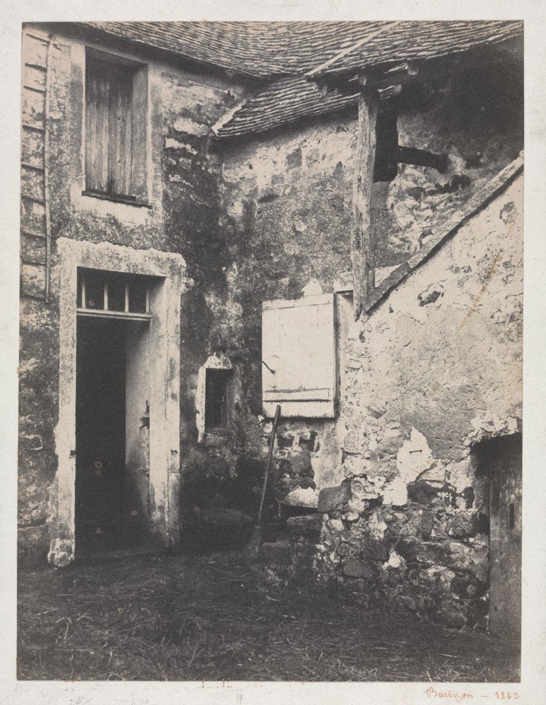 Detail of Farmyard, 1862 by Eugène Cuvelier
