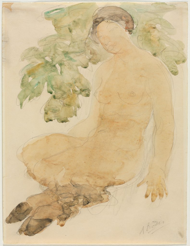 Detail of Faunesse, c. 1905 by Auguste Rodin