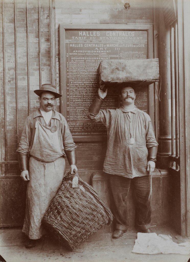Detail of Fish Porters, late 1890s by Paul Géniaux