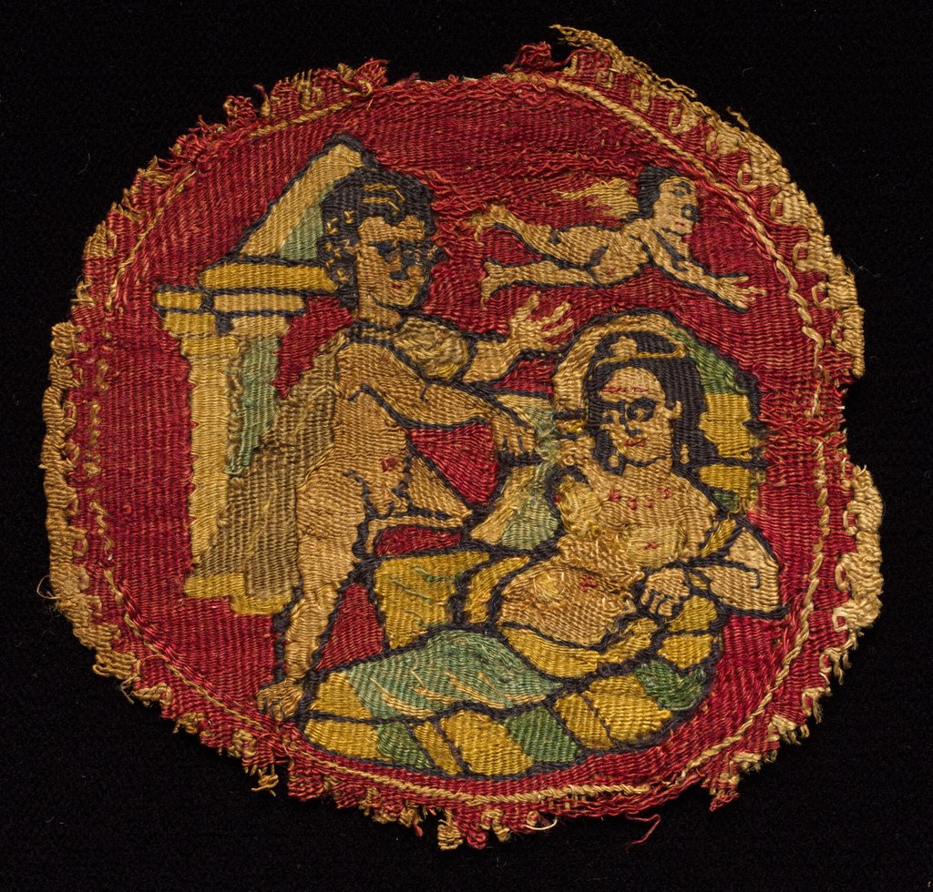 Detail of Four Segmenta from a Tunic, 650 - 750 by Unknown