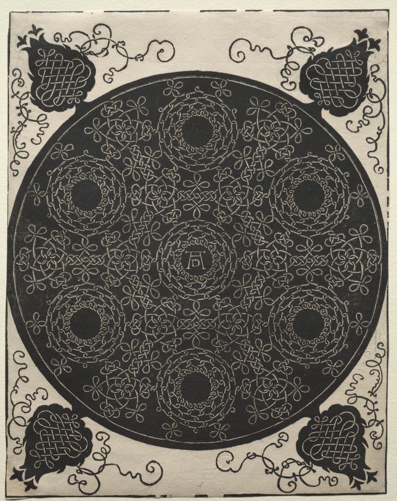 Detail of Fourth Knot by Albrecht Dürer