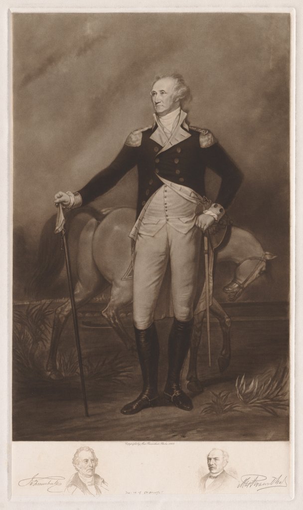 Detail of George Washington, 1903 by Max Rosenthal
