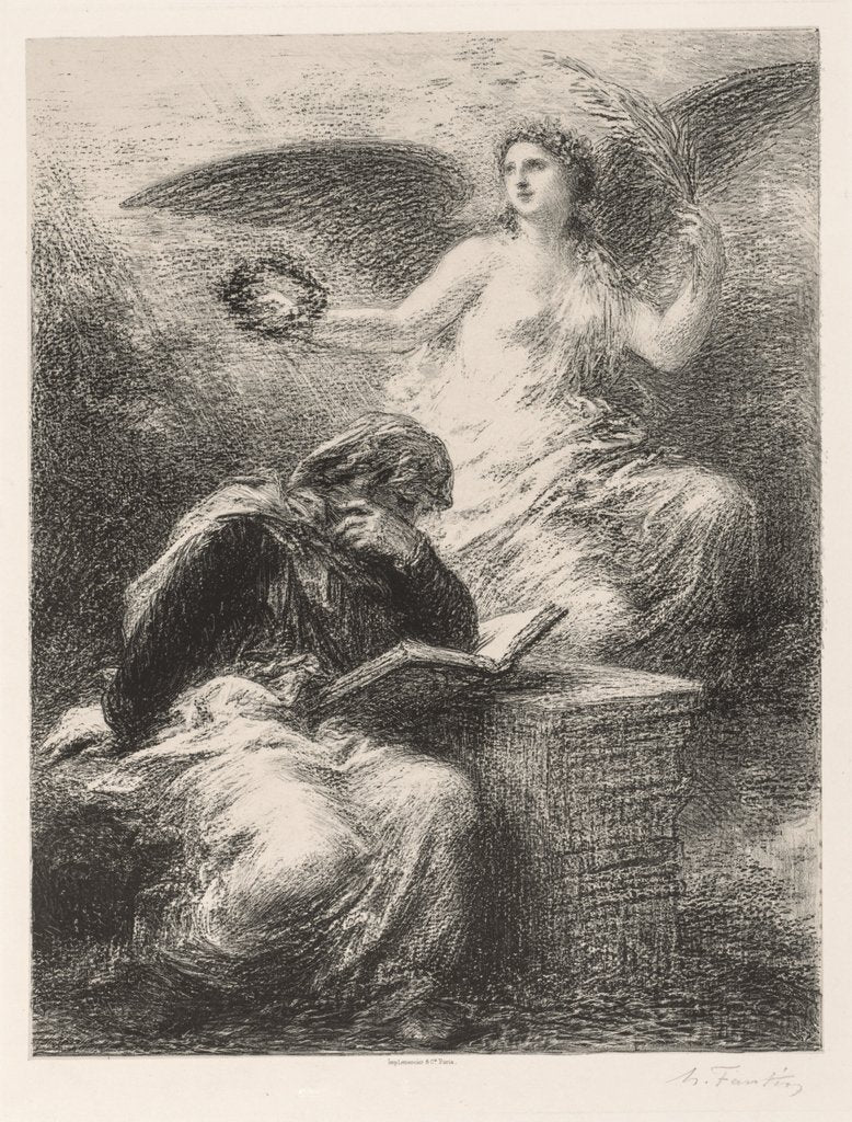 Detail of Glory, 1890 by Henri Fantin-Latour