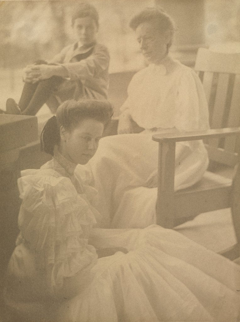 Detail of Group Portrait, c. 1900 by Ema Spencer