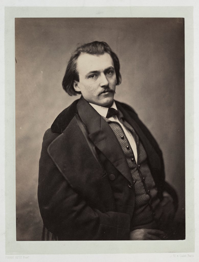 Detail of Gustave Doré, 1860 by Pierre Petit