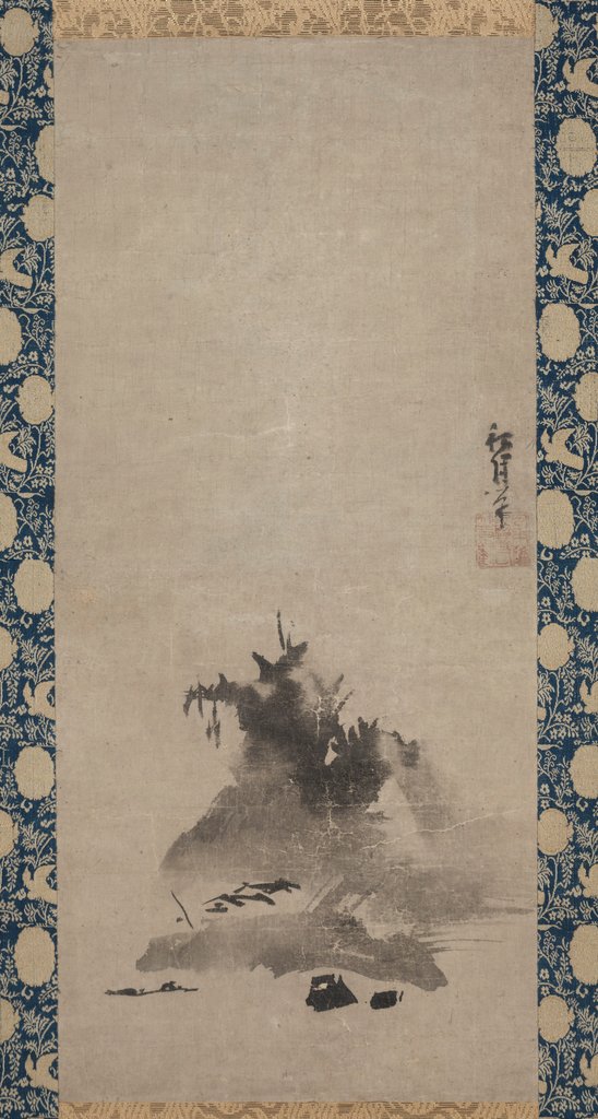 Detail of Haboku Landscape, c. 1510 by Sh?getsu T?kan