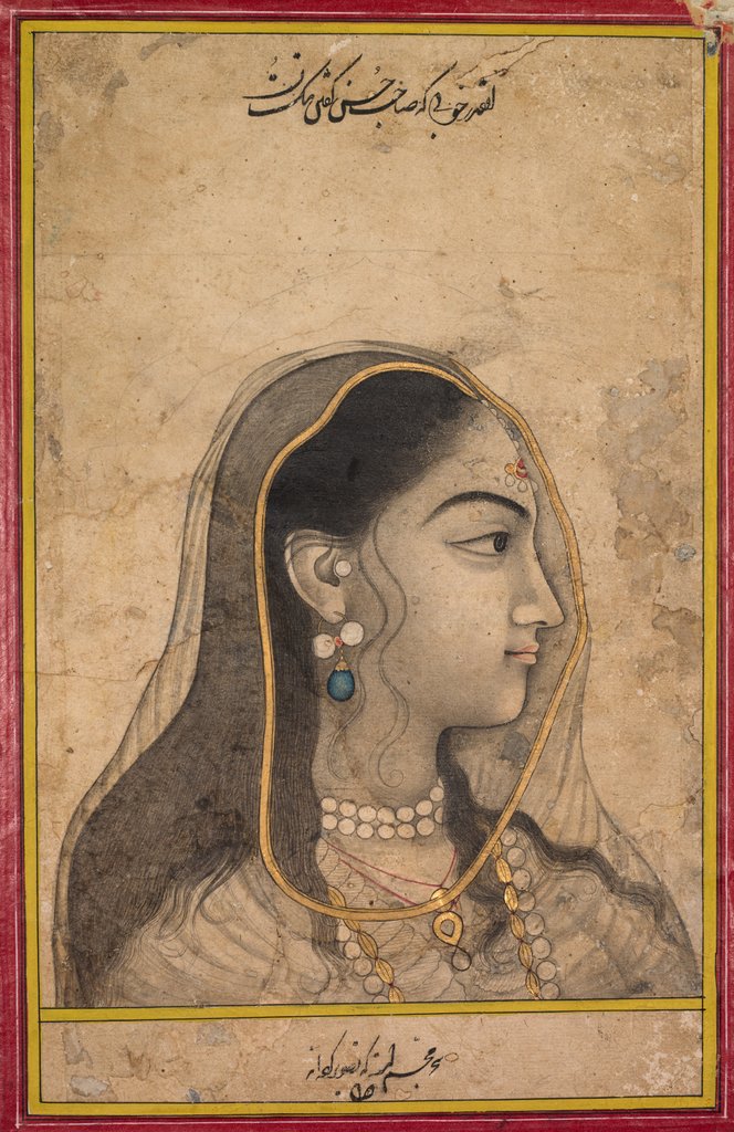 Detail of Head of a Beauty, c. 1750 by Unknown