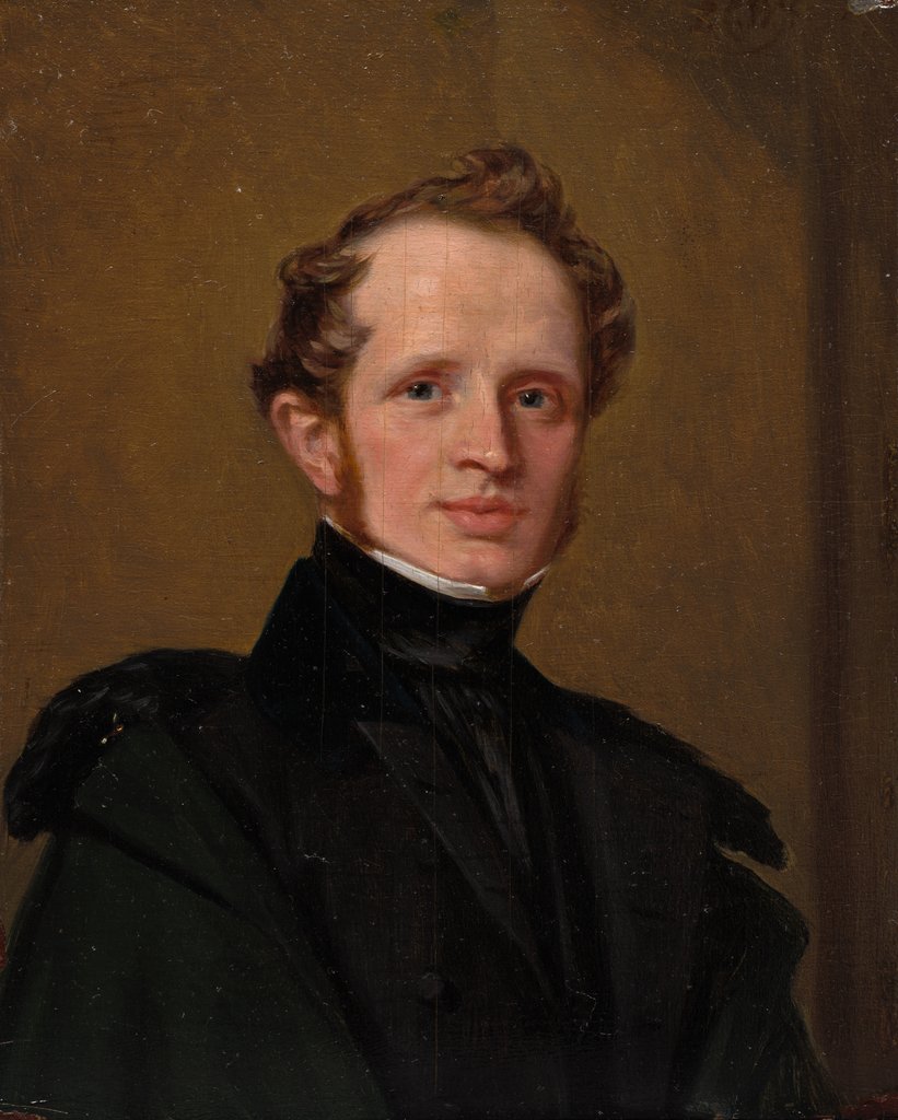 Detail of Henry Francis Playter, c. 1837 by Pieter Christoffel Wonder