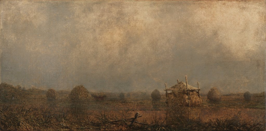 Detail of High Tide on the Marshes, 1872 by Martin Johnson Heade
