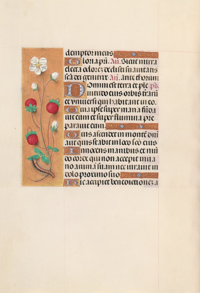 Detail of Hours of Queen Isabella the Catholic, Queen of Spain: Fol. 102v, c. 1500 by Master of the First Prayerbook of Maximillian