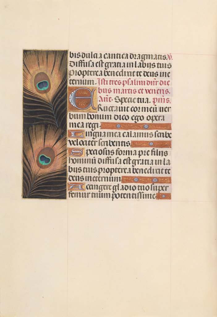 Detail of Hours of Queen Isabella the Catholic, Queen of Spain: Fol. 103v, c. 1500 by Master of the First Prayerbook of Maximillian