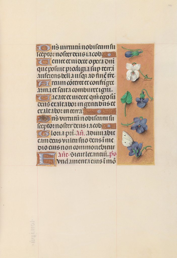 Detail of Hours of Queen Isabella the Catholic, Queen of Spain: Fol. 106r, c. 1500 by Master of the First Prayerbook of Maximillian