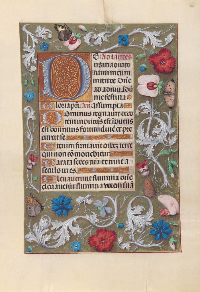 Detail of Hours of Queen Isabella the Catholic, Queen of Spain: Fol. 116r, c. 1500 by Master of the First Prayerbook of Maximillian