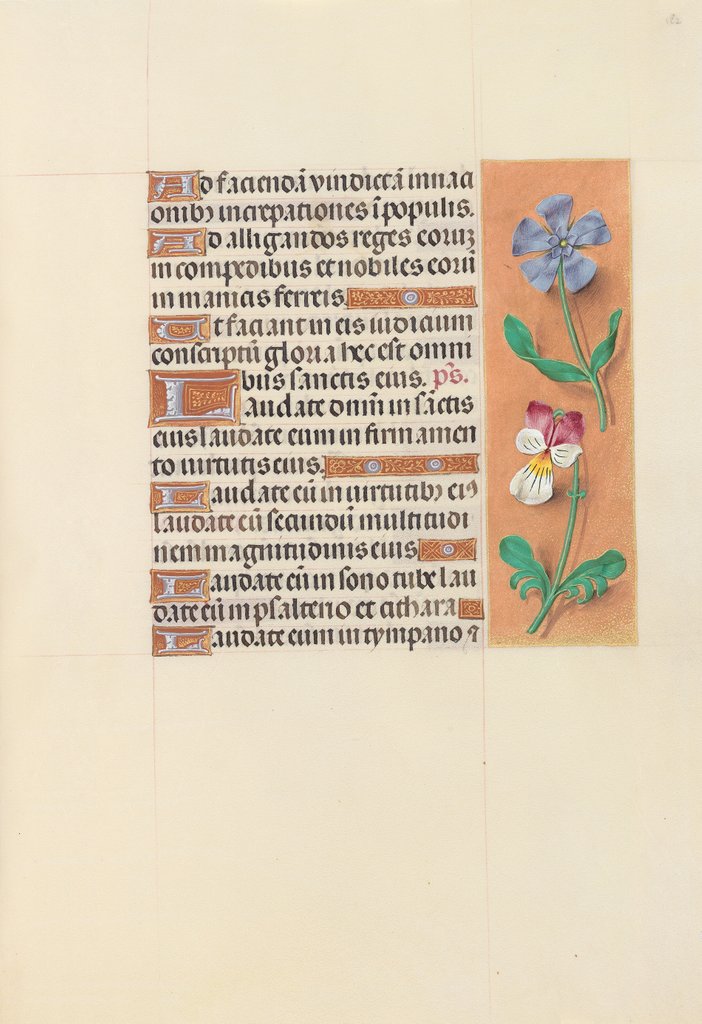 Detail of Hours of Queen Isabella the Catholic, Queen of Spain: Fol. 122r, c. 1500 by Master of the First Prayerbook of Maximillian