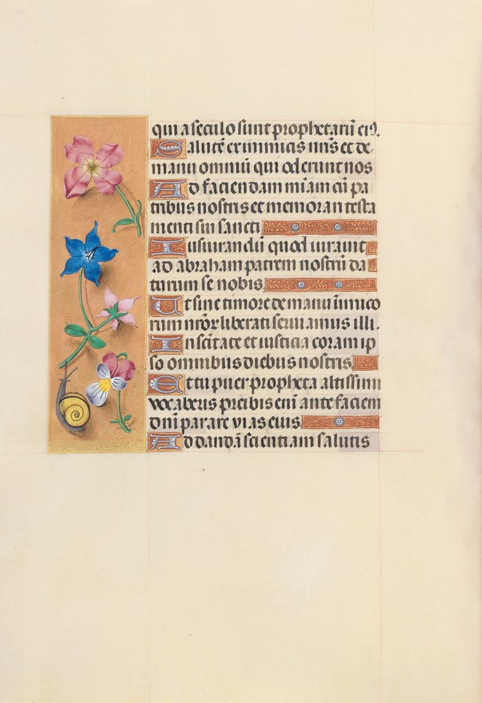 Detail of Hours of Queen Isabella the Catholic, Queen of Spain: Fol. 123v, c. 1500 by Master of the First Prayerbook of Maximillian