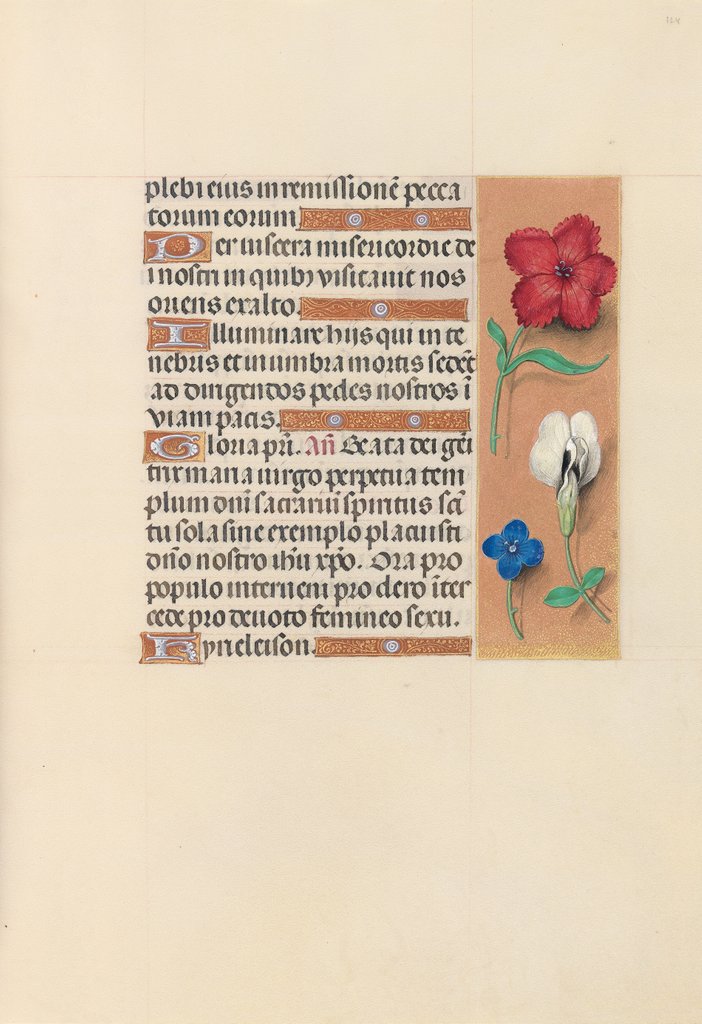 Detail of Hours of Queen Isabella the Catholic, Queen of Spain: Fol. 124r, c. 1500 by Master of the First Prayerbook of Maximillian