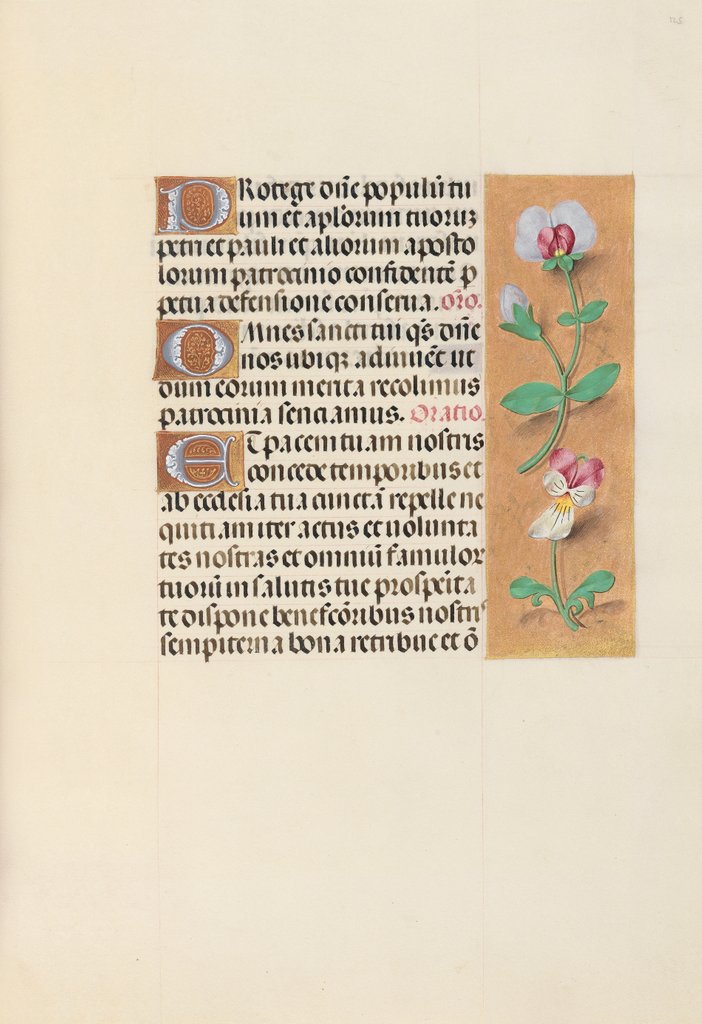 Detail of Hours of Queen Isabella the Catholic, Queen of Spain: Fol. 125r, c. 1500 by Master of the First Prayerbook of Maximillian