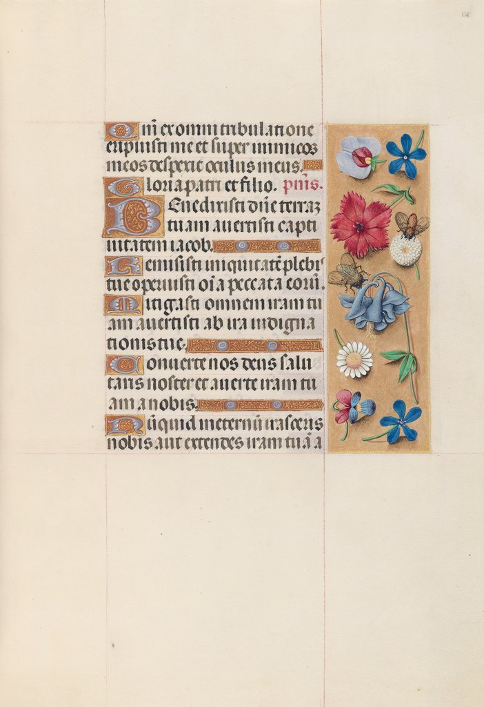 Detail of Hours of Queen Isabella the Catholic, Queen of Spain: Fol. 128r, c. 1500 by Master of the First Prayerbook of Maximillian