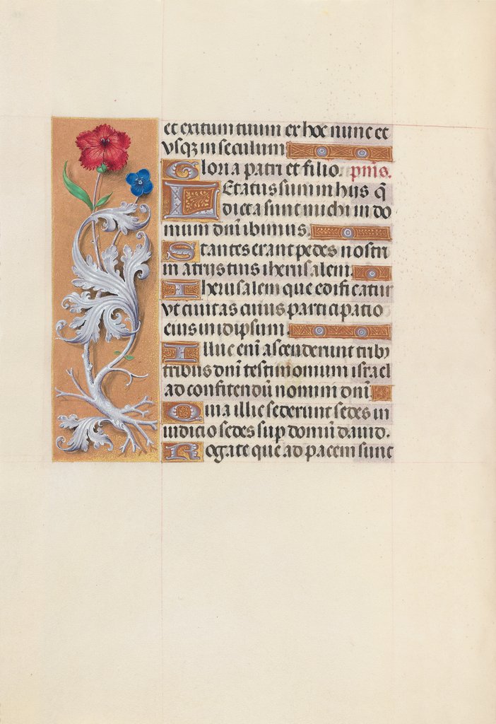Detail of Hours of Queen Isabella the Catholic, Queen of Spain: Fol. 133v, c. 1500 by Master of the First Prayerbook of Maximillian