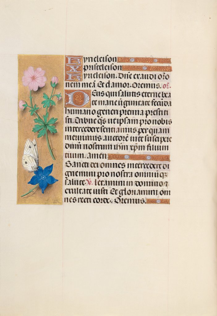 Detail of Hours of Queen Isabella the Catholic, Queen of Spain: Fol. 134v, c. 1500 by Master of the First Prayerbook of Maximillian