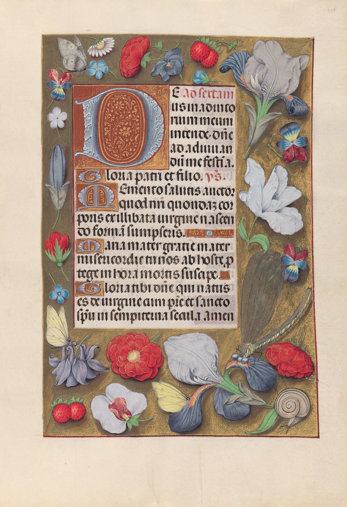 Detail of Hours of Queen Isabella the Catholic, Queen of Spain: Fol. 137r, c. 1500 by Master of the First Prayerbook of Maximillian