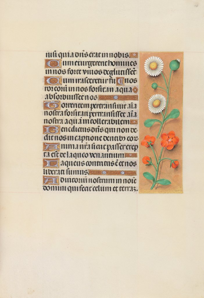 Detail of Hours of Queen Isabella the Catholic, Queen of Spain: Fol. 138r, c. 1500 by Master of the First Prayerbook of Maximillian